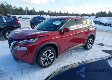 2021 Nissan Rogue Sv Intelligent Awd z USA, uszkodzony, nr VIN 5N1AT3BB4MC710319